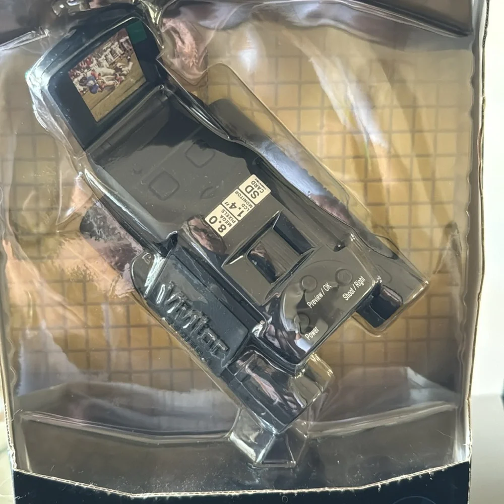 Vivitar 12x25 Dig-Cam Binoculars, NEW in Box, Capture Action Pics at Eve…